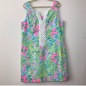 Lily Pulitzer Cathy Shift Dress in Coconut Jungle